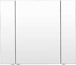 Aquanet Зеркальный шкаф Алвита New 100 серый матовый – фотография-2